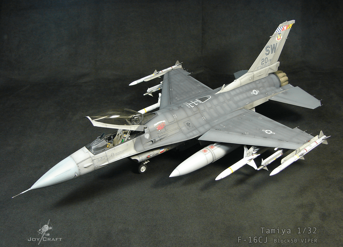 F-16CJ - Block 50 - Tamiya 1/32 - Ready For Inspection - Large Scale Planes